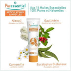 Puressentiel Muscles and Joints Gel - Soothing Gel for Muscle Relief and Knee Relief - Cooling Gel for Foot Relief - Back Gel - 2.02 oz