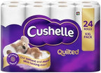 Cushelle Ultra Quilted Toilet Roll 24 Rolls