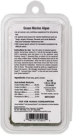 Ocean Nutrition Seaweed Select Green Marine Algae - Nutritious Fish Food for Herbivorous Marine Fish, Live Fish & Invertebrates - Natural Seaweed Sheets with Garlic Extract - 10 Sheets, 1 oz (30g)