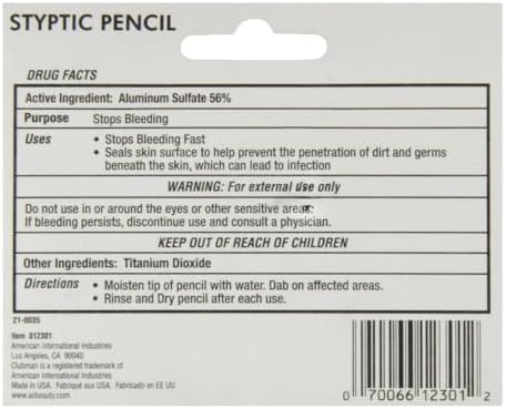 Styptic Pencil Twin Pack