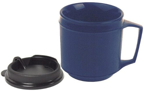 16031 Non-Weighted Insulated Cup with No-Spill Lid, 8 oz., Blue