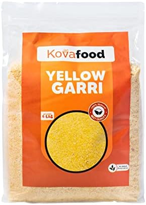 Kovafood Yellow Garri, 4 LBs