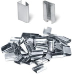 Open Serrated Strapping Seals for 1/2" Polyester Poly Polypropylene Strap Pallet Banding Clips(200)