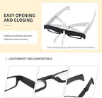 3 pack Folding Reading Glasses Portable Pocket Readers Slim thin Compact TR90 Travel BlueLight Blocking Women Men