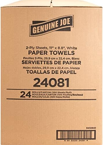Genuine Joe Household Paper Towels, 200 Count (Pack of 24)