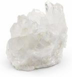 Natural Clear Quartz Crystal Cluster – Raw Quartz Druze Stone for Meditation, Reiki Healing, Chakra Energy, Spiritual Cleansing, Home Decor & Crystal Collection (1.25–2")