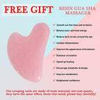 Ice Mold for Face, Facial Ice Roller and Gua Sha Facial Tool, Reusable Facial Treatment, Facial Ice to Tighten & Tone Skin & De-Puff The Eye Area, Cryotherapy for Face Ice(Black)