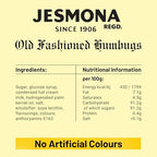 Jesmona Old Fashioned Mint Humbugs Candy Tin 250g (8.8 Oz) - English Hard Boiled Sweets with Toffee Center, Resealable British Hard Candy Gift Tin, Imported Confectionery Treat from England, UK