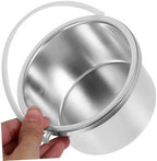 Wax Warmer Replacement Dish Aluminum Liner Pot for Wax Melting Machine Easy to Clean
