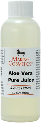 Aloe Vera Pure Juice - 4.2fl oz / 125ml - MakingCosmetics Skin & Hair Care Ingredients
