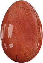 Undrilled Yoni Egg Natural Stone 30X20mm Jade Eggs Kegel Exercise Feminine Care Crystal Massage Ball,Redstone Eggs