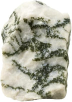 Amazing Gemstone 2 Pieces Tree Agate Raw Crystals and Healing Stones, Natural Rocks for Tumbling and DIY Raw Stones and Crystals