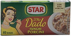 Star Ai Funghi Porcini 10 Stock Cubes 100 g, Pack of 4