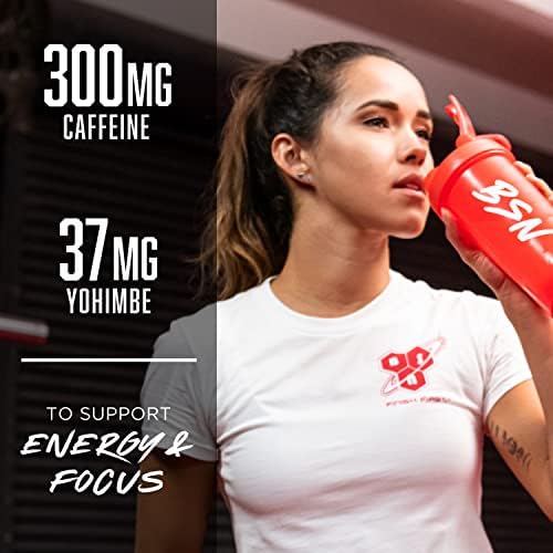 BSN N.O.-XPLODE Vaso Pre Workout Powder with 8g of L-Citrulline and 3.2g Beta-Alanine and Energy, Flavor: Watermelon Smash, 24 Servings