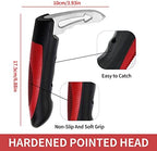 Car Handle Assist for Elderly, Door Handles for Automotive, Multifunctional Car Handle Assist, Handicapped Elderly Assistant Support Bar, Red with Strap