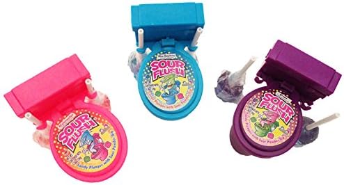 Kidsmania Sour Flush Watermelon, Grape and Blue Raspberry Pack