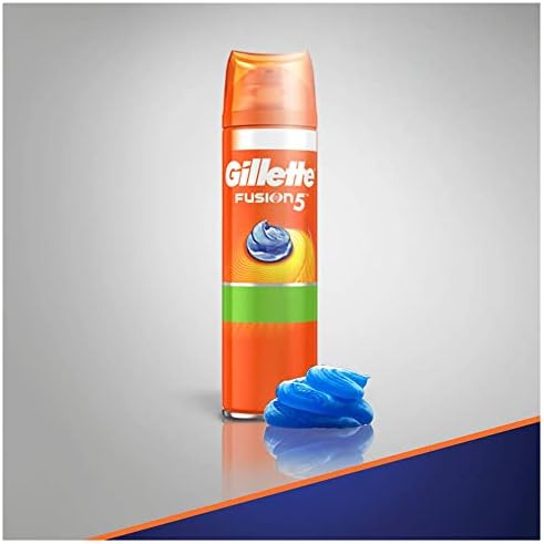 Gillette Fusion5 Ultra Sensitive Men's Shaving Gel 200 ml, Leaves Skin Feeling Clean and Comfortable