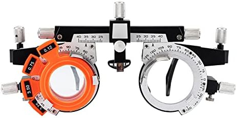 AISITSY Optical Trial Lens Frame Eye Check Trial Frame Fully Adjustable Optical Frame for Optometry and Optician Glasses Testing and Fitting （50-80）