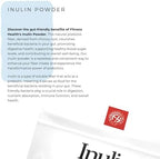 Fitness Health Inulin Powder 100G | Soluble Powder Fiber Supplement for Women + Men | Great Source of Soluble Nutritional Fibre | Prebiotic Fibre Supplement | Chicory Root Powder