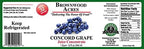 FruitFast - Concord Grape Juice Concentrate "Cold Filled" 2 QUARTS, 64 Day Supply