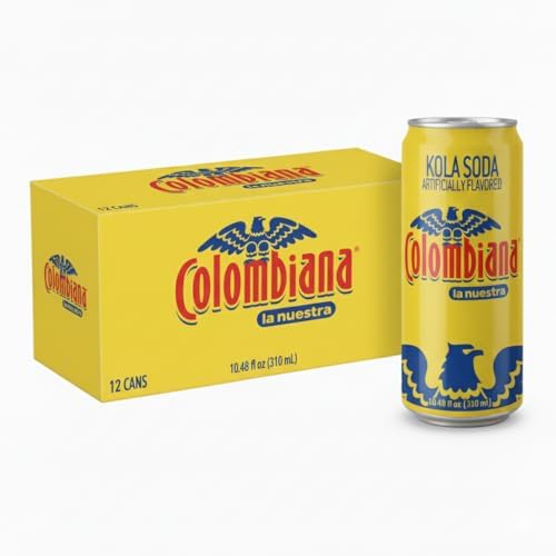 Soda Colombiana la nuestra Postobon 12 Pack 10.5 oz. Cans - Imported from Colombia