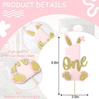 Bunny One Cake Topper - First Birthday Cake Topper, Some Bunny is One Party Decorations, Easter Rabbit 1st Birthday Caketopper