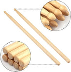 Drum Sticks, 36 Pairs 5A Drumsticks,16 Inch, Classic Wood Tip Drumstick Bulk, Pitch Matched Drumsticks Maple Wood Drum Sticks, by GNIEMCKIN.