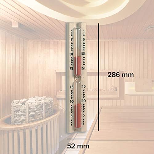 TFA 40.1001 Sauna Hour-Glass 5.2x3x28.7 cm Beech Wood