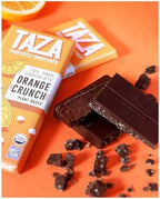 Taza Chocolate 70% Dark Orange Crunch Bar