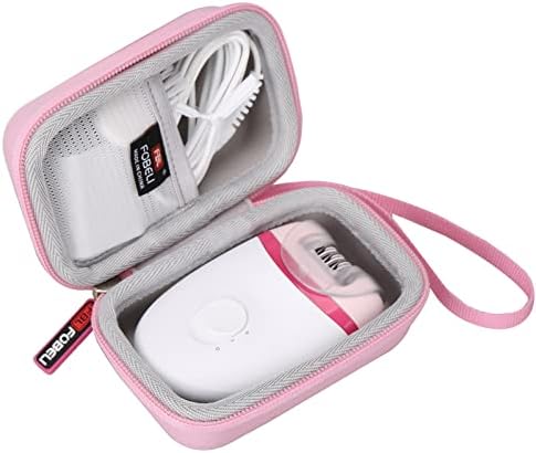 FBLFOBELI Hard Case Compatible with Philips Epilator Series 2000 BRE227/00 & Satinelle Essential BRE235/04 & Philips HP6401/Braun Epilator Silk-epil 3 3-270 Compact Hair Removal (Case Only)