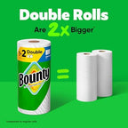 Bounty Paper Towels Select-A-Size, White, 2 Double Plus Rolls = 5 Regular Rolls