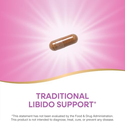 Nature's Way Maca Root, Traditional Libido Support*, 525 mg per Serving, Non-GMO Project Verified, 100 Vegan Capsules (Packaging May Vary)