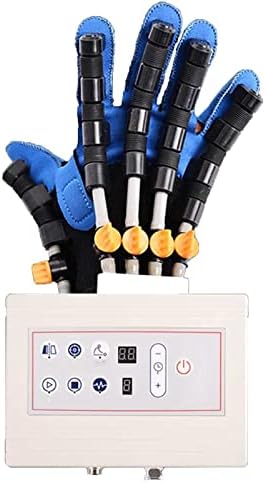 Finger Training, Exoskeleton Manual Training Hand Stroke Hemiplegia Rehabilitation Training Equipment Can Minimize Spasticity Intelligent Five Fingers Manual Training,Right,L