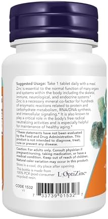 Now Supplements, Zinc Transporter, 90 Tablets, Vegan, Immune Support