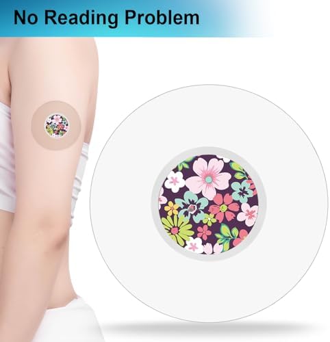 Libre 3 Plus Sensor Covers & Stickers Freestyle Waterproof Adhesive Patches Hypoallergenic and Latex-Free Over Patch Clear Tape Strong Adhesion Long-Lasting 40 Pack