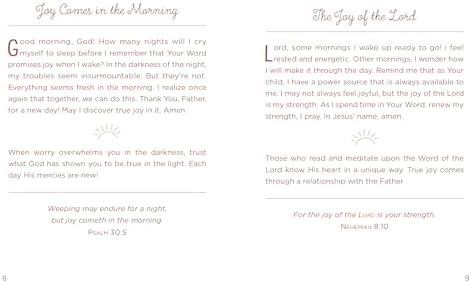 Mornings with God: Prayers and Devotions for Women