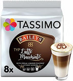 Tassimo Baileys Latte Macchiato (2-Pack) - Dark Roast - Pod - 16 Count - For Tassimo Machine