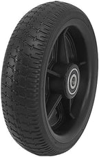 6.5 Inch Electric Scooter, Solid Tire Rubber Anti Slip Explosion Proof Electric Scooter Wheel with Hub for Replacement