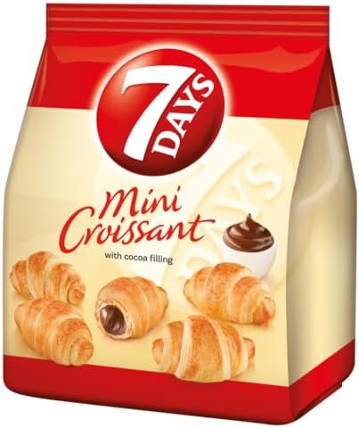 7Days Mini Croissant Chocolate Filling, Single Bag, by 7 Days