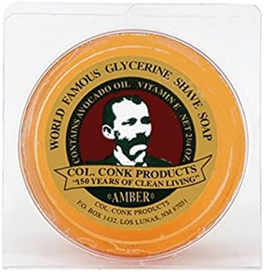 Col. Conk Shave Soap 2.25 Ounces (Variety 4 Pack)
