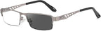 Ultra-Light Multi-Focal Photochromic Reading Glasses, Anti-Blue Light Glasses Lightweight, For Work Reading