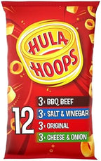Hula Hoops Variety Multipack Crisps 12 Pack