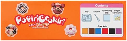 Kracie Popin' Cookin' DIY Candy Donuts Kit, No Bake, 1.4 Ounces (Pack Of 1)