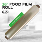 IDL Packaging 18" x 2000' Food Film Refill Roll for WP-180D WrapMaster Dispenser 18" Width – Clear Plastic Wrap for Food, BPA Free – Trusted Cling Wrap Roll for Packing and Storing Food