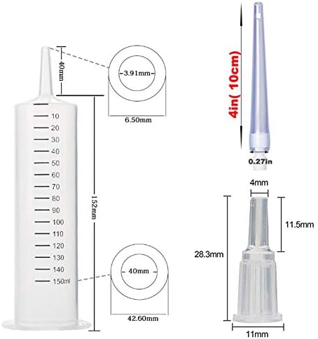 GNEGKLEAN 150ML Enema Syringe Cleaning Douche System