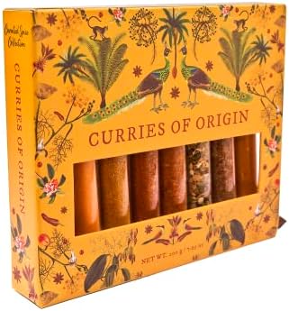 eat.art Curries of Origin, 8 Pack | Gift Set for all Occasions | Gift for Men | Gift for Women | Spice Blends for Perfect made at home unique Curry Dishes