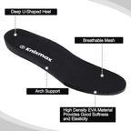 Cushioned Sports Insoles for Men Women Replacement Shoe Inserts for Plantar Fasciitis Flat Feet Comfort Sneakers Running Shoes Sole Insert Size 5-13