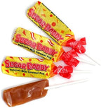 Sugar Daddy Milk Caramel Pops, 2 Pound Bulk Bag (Approx. 65 Lollipops) Caramel Lollipops, Sugar Daddy Suckers