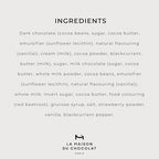 LA MAISON DU CHOCOLAT Flavored Truffles Gift Box, Gourmet French Dark Chocolate Gift Box (12 Pieces)