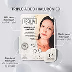 Iroha Nature - Plumpling & Ultra-hydrating 100% biodegradable sheet mask with Triple Hyaluronic Acid– face & neck